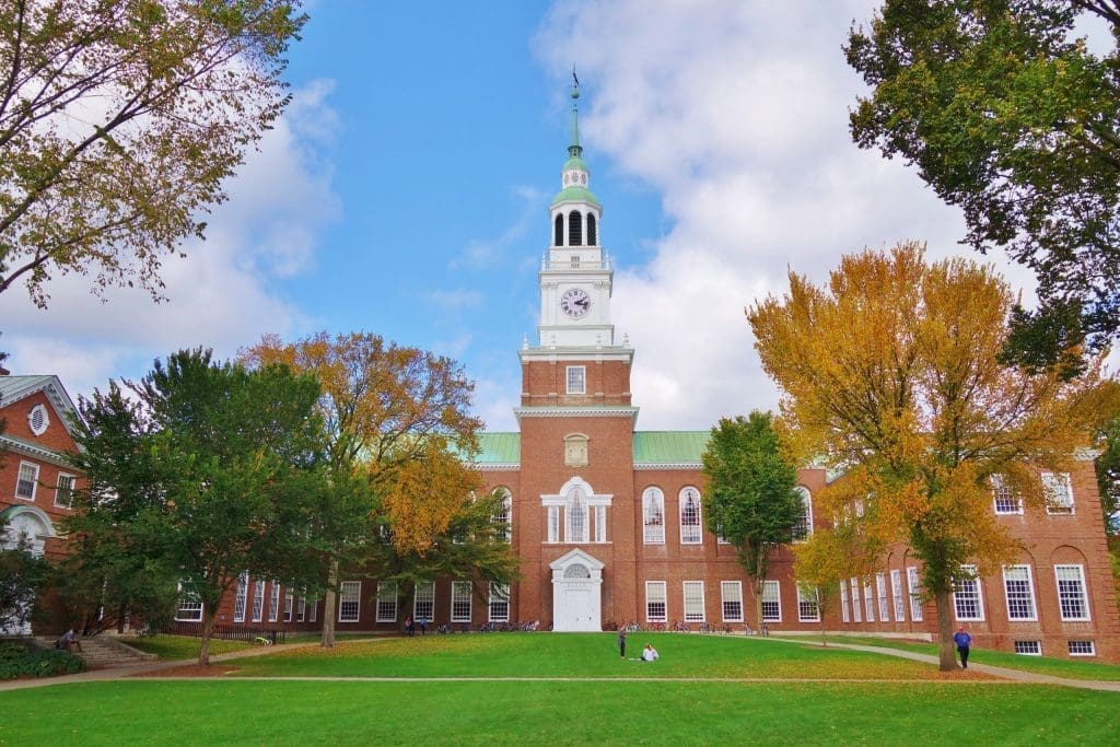 Dartmouth university campus