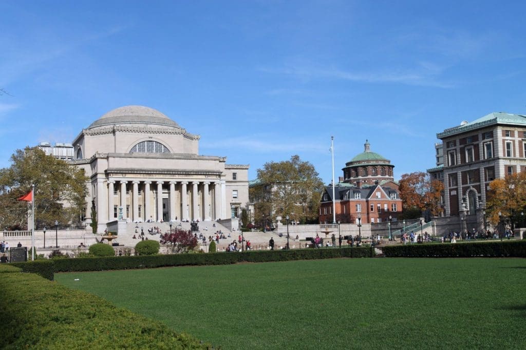 Columbia university campus