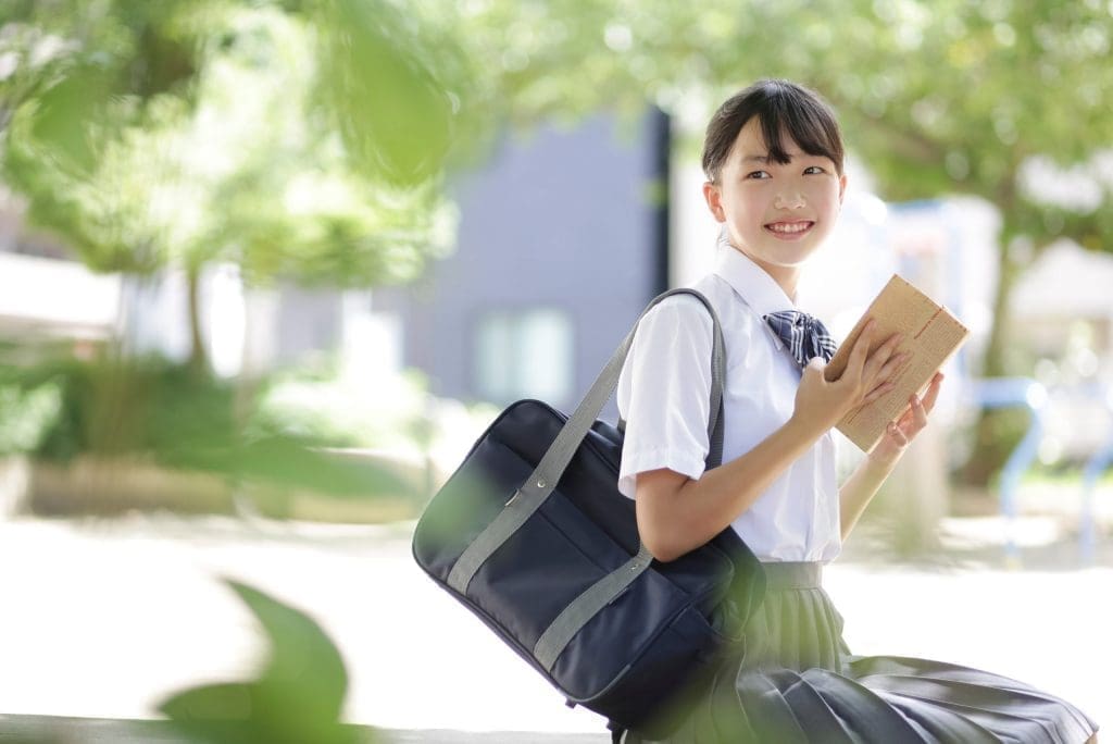 student in boarding school