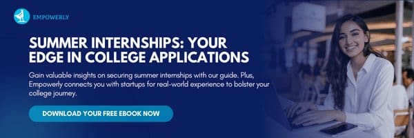 Summer internships: your edge in college applications. Click to download your free ebook now.